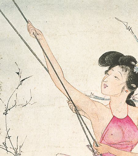 惠安-胡也佛的仕女画和最知名的金瓶梅秘戏图